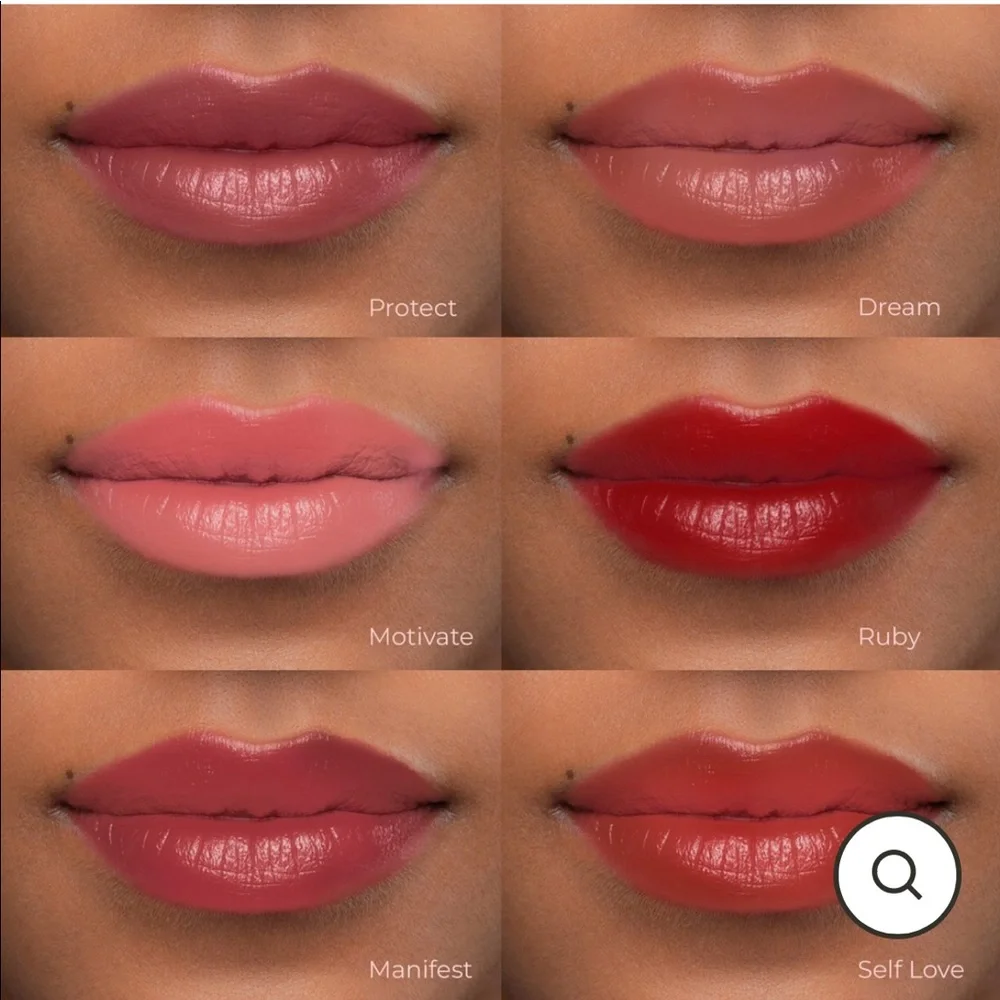 ĀTHR BEAUTY Radiant Ruby Lip Crème in Ruby color